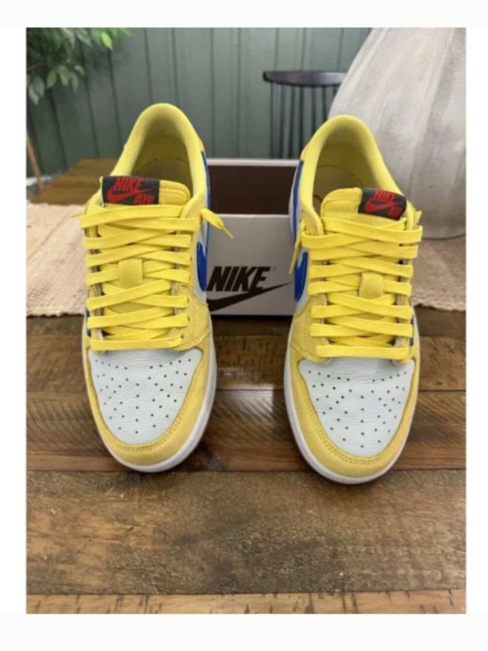 Travis Scott x Air Jordan 1 Low Canary